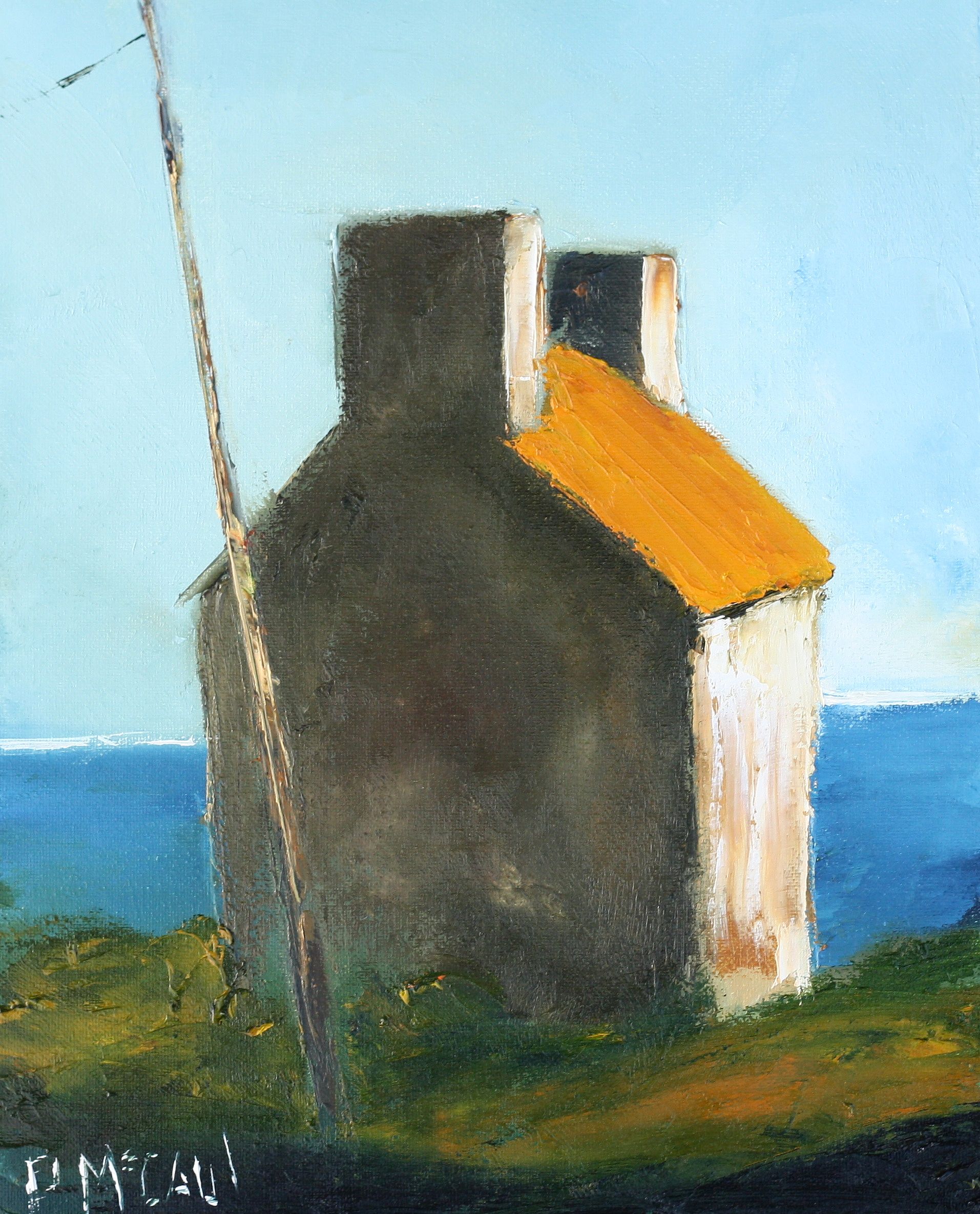 Padraig McCaul - Farmhouse by the Coast
